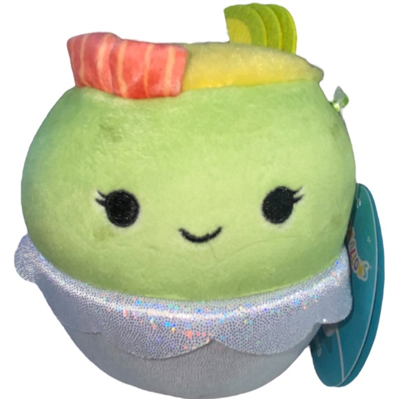 Squishmallows Anjara Burrito Sushi Roll Plush S5 #2039 5” NWT - Picture 2 of 10